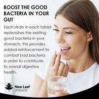 New Leaf High Strength CFU Probiotic 6 Month Supply